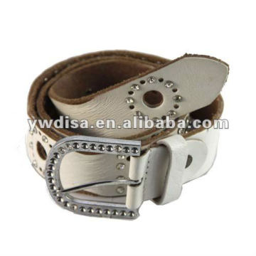 New Style Rhinestones Leather Belt For Woman